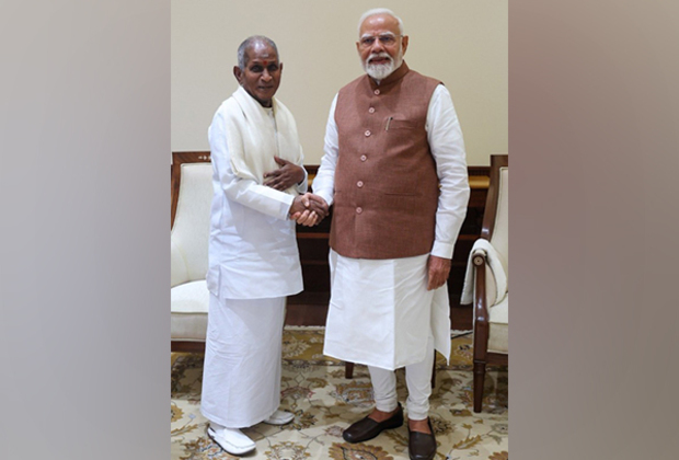 "Trailblazer in every sense": PM Modi after meeting with music maestro Ilaiyaraaja