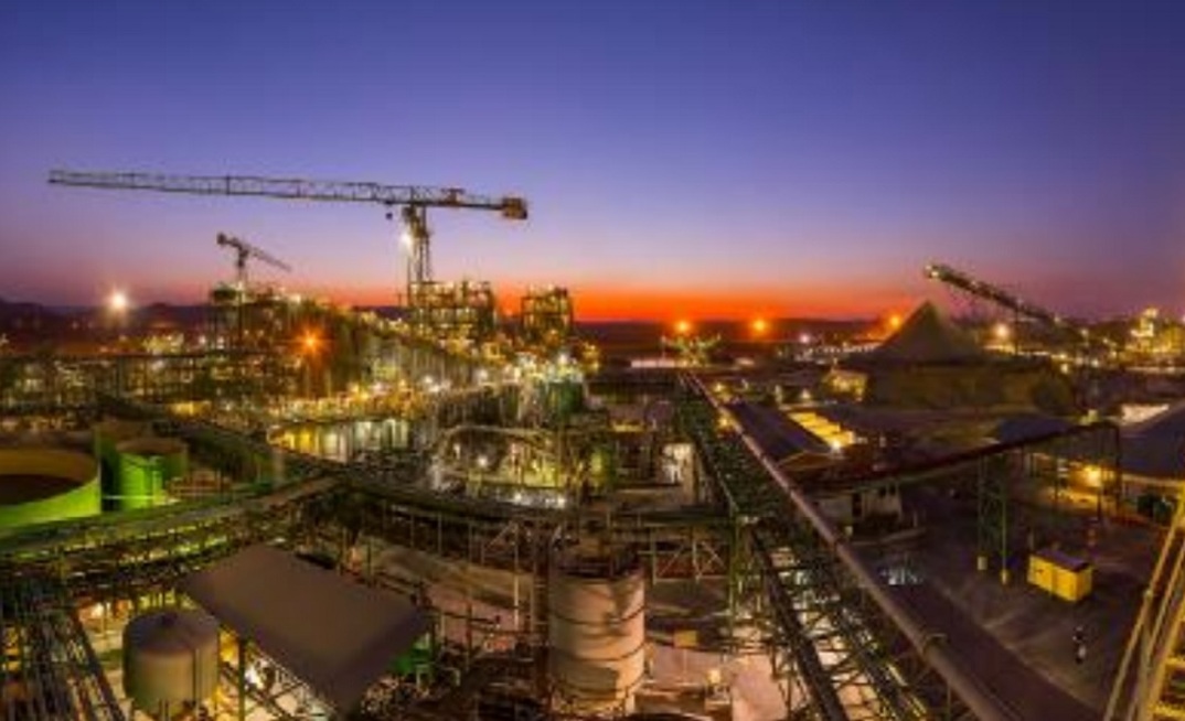 Tharisa's flagship mine in the Bushveld Complex, South Africa