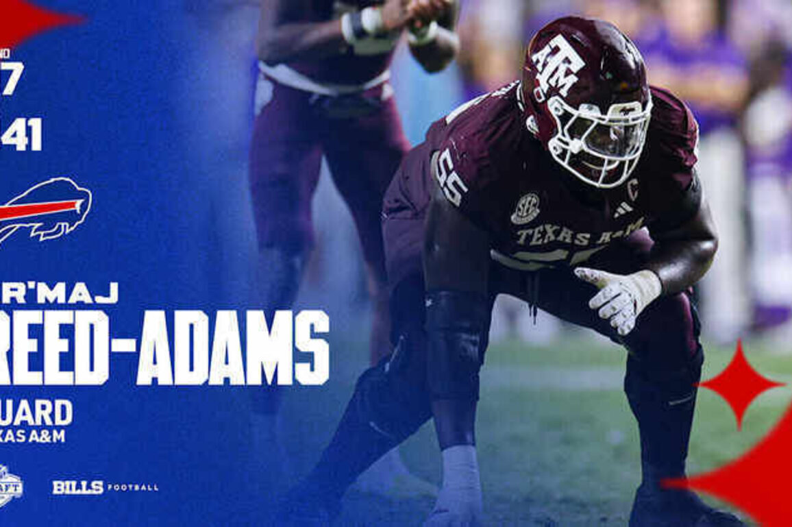 3 things to know about Bills NFL Draft pick guard Ar'maj Reed-Adams