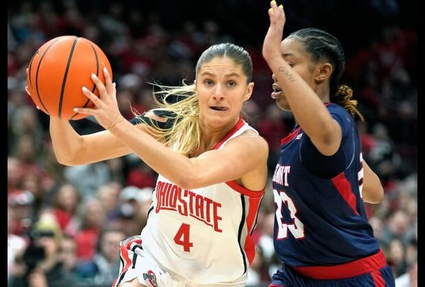 Women's Top 25 roundup: Jacy Sheldon scores big for No. 13 Ohio State