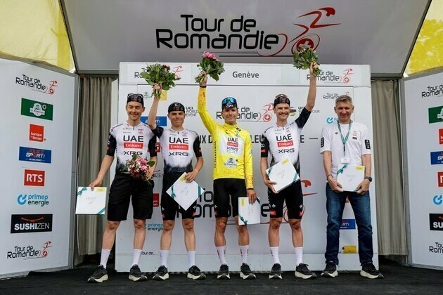 UAE Team Emirates-XRG triumph at Tour de Romandie