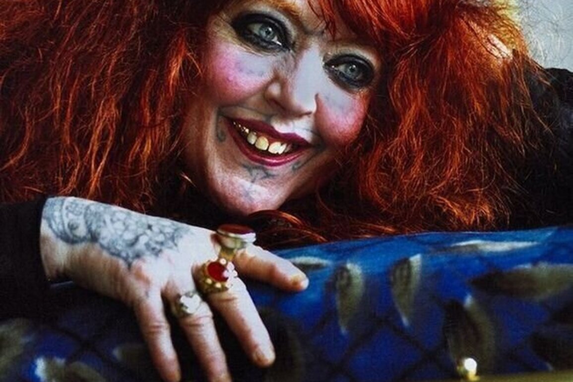 Australian original  flaming spirit, Vali Myers