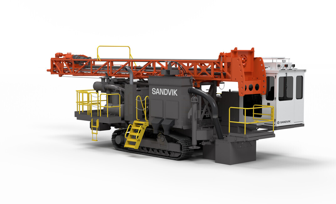 Sandvik's D25KX down-the-hole (DTH) rotary drill rig