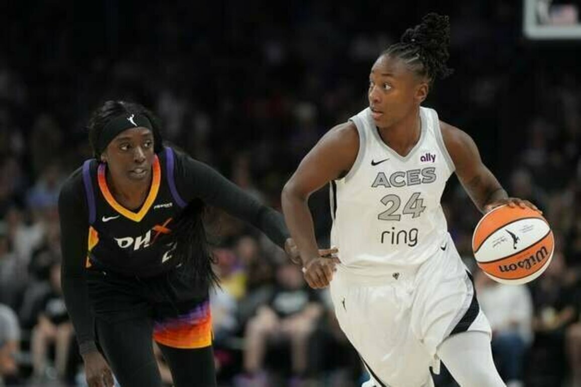 Aces get by Mercury for 6th straight victory