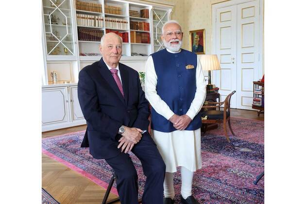 Deeply touched by his warmth, profound sense of service during my visit: PM Modi condoles passing of Norway's King