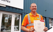   Peter Dougherty, a member of Socotec’s Ground Investigation team, has achieved a Level 2 Diploma in Land Drilling (Lead Driller Cable Percussion)