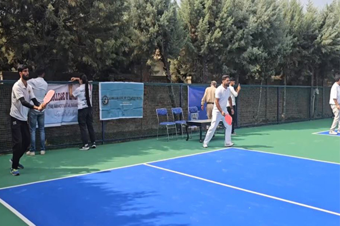 Pickleball courts open in Baramulla: A step towards fitness and community engagement