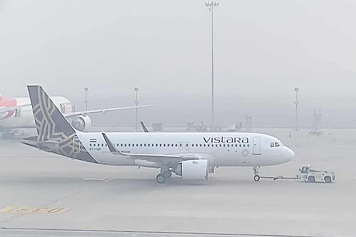 27 flights cancelled as fog hampers operations at Delhi's IGI Airport