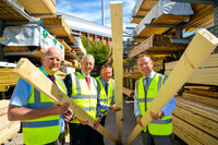Hilary Benn MP visits Howarth Timber Leeds branch