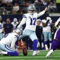 Cowboys tee up free agency quandary with PK Brandon Aubrey
