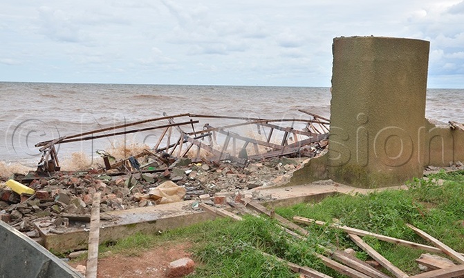 Bugonga residents count losses as Lake Victoria water levels rise Bugonga residents count losses as Lake Victoria water levels rise