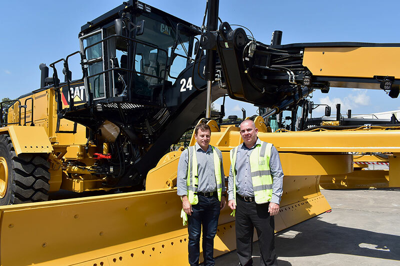 Australian first Cat® 24 Motor Grader Arrives