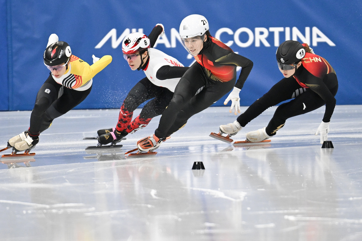 (MICO2026)ITALY-MILAN-OLYMPIC WINTER GAMES-SHORT TRACK SPEED SKATING-WOMEN'S 1000M-QUARTERFINALS