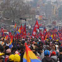 Nepali royalists invite govt to come to consensus for new system as it prepares capital capital-centric protest