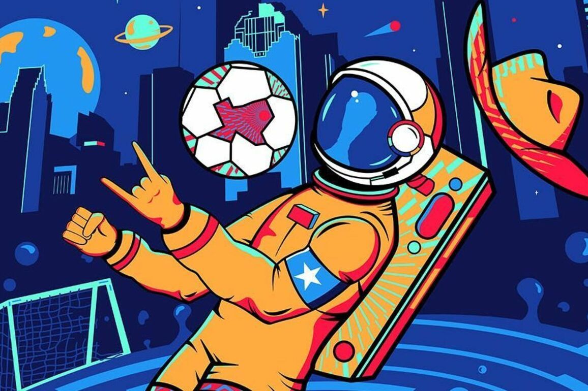 FIFA World Cup 2026 host city posters- Astronauts, cowboys, lobsters - ESPN