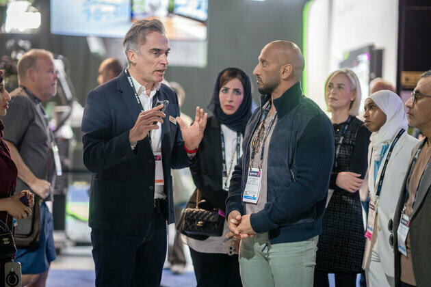 Abdulla Al Hamed reviews global media, tech trends at NAB Show 2025 in Las Vegas