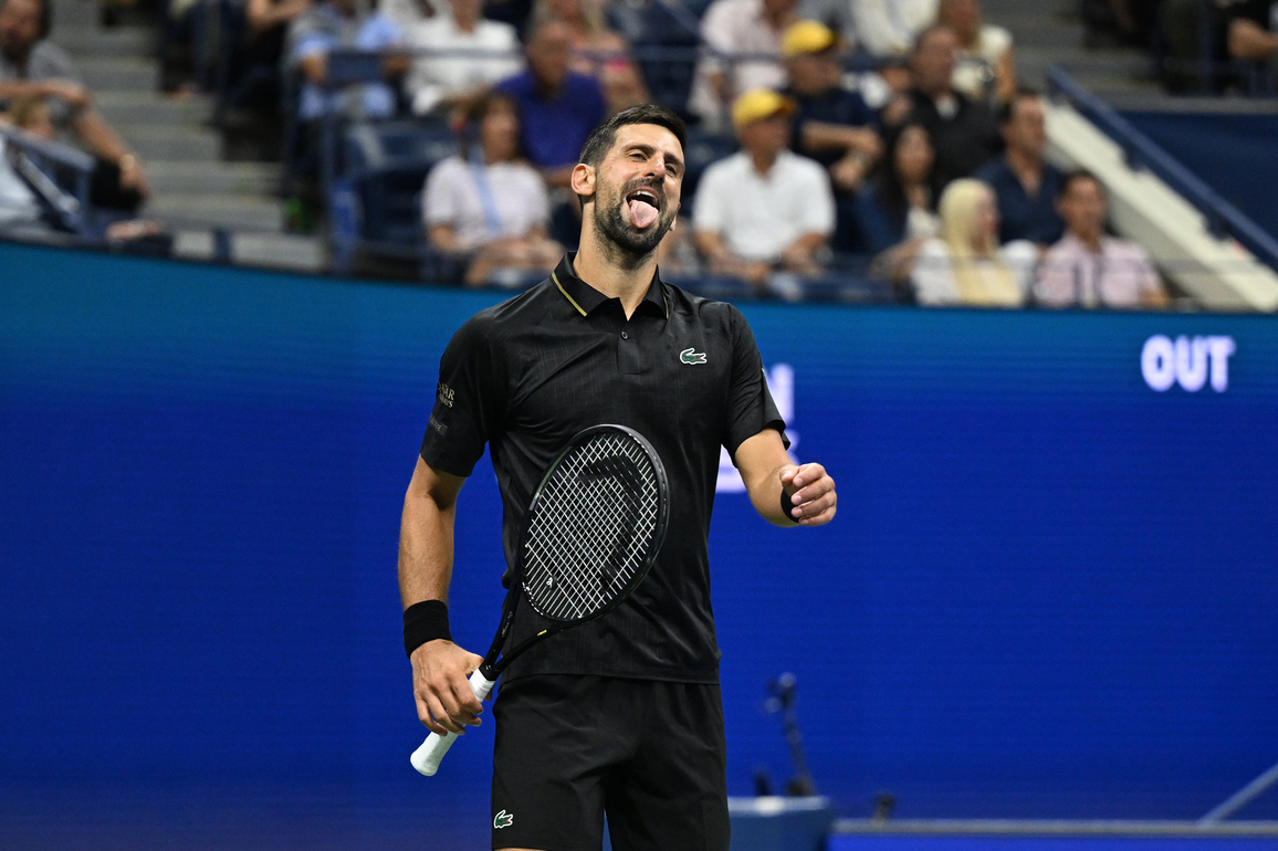 (SP)U.S.-NEW YORK-TENNIS-US OPEN-MEN'S SINGLES-DJOKOVIC VS NORRIE