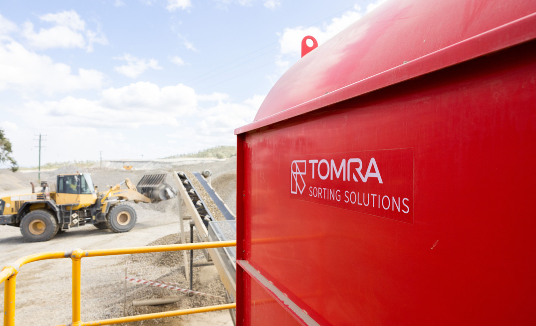 A Tomra ore sorter at Mt Carbine.