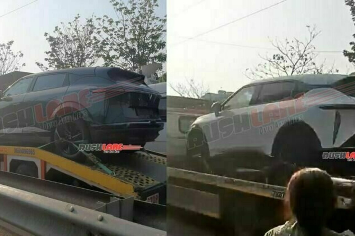 Vinfast VF 7 Spied On Truck  Heading For ARAI Certification