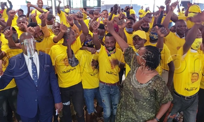 200 NUP supporters defect to the NRM 200 NUP supporters defect to the NRM