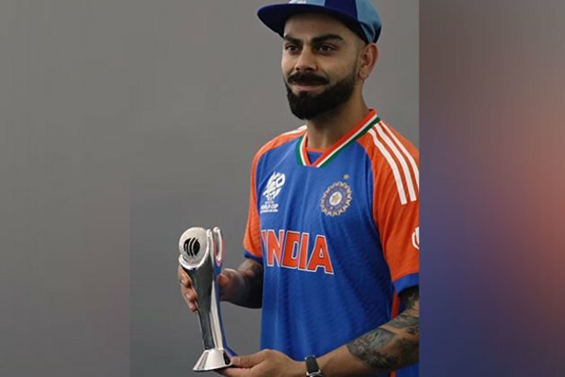 Virat Kohli receives ICC ODI Player of the Year 2023 award