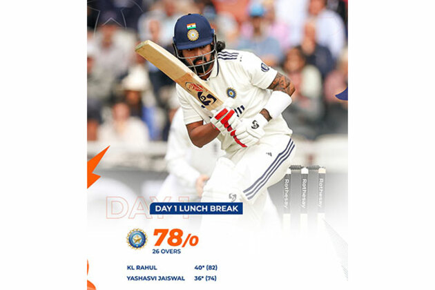 Team India off to fine start, post 78/0 at Manchester (Day 1, Lunch)