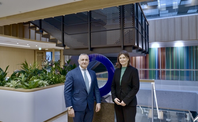 Tokenisation is now moving 'from experimentation to large-scale production', explained Ripple's Nigel Khakoo (left), while Aviva Investors' CDO Jill Barber (right) said the firm is 'committed to adopting technological advancements'.  