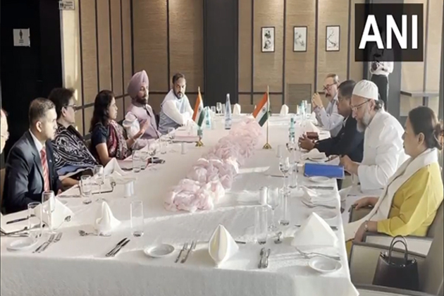 BJP MP Baijayant Panda leads Group 1 delegation to meet Indian Ambassador in Algeria