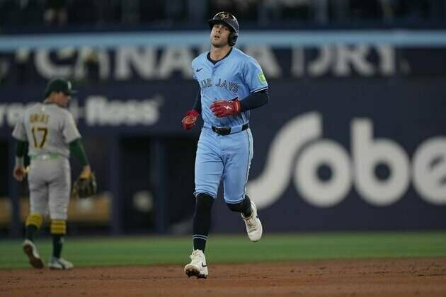 Eight-run second inning propels Blue Jays past Athletics