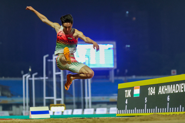 (SP)CHINA-CHONGQING-ATHLETICS-ASIAN JUMPING CHAMPIONSHIPS-MEN'S LONG JUMP