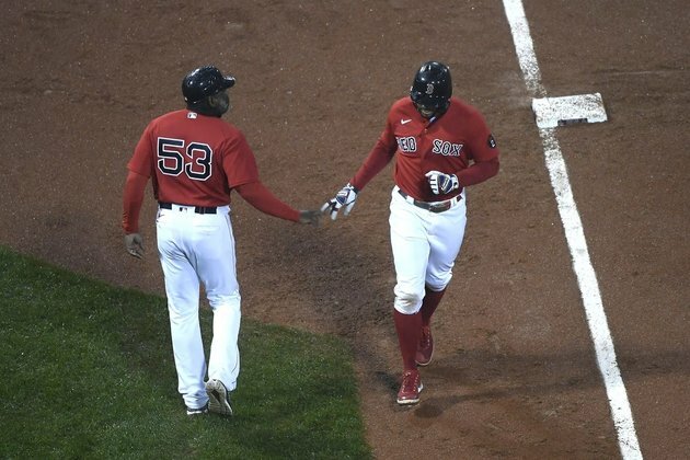 Xander Bogaerts hits grand slam, Red Sox top Rays in truncated game