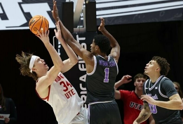 Utah hangs on to clip Kansas St.