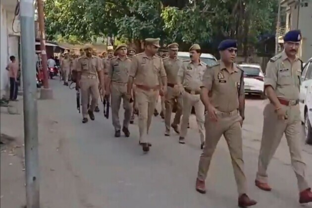 Eid al-Adha: Sambhal Police tighten security, hold flag march, ban open sacrifices