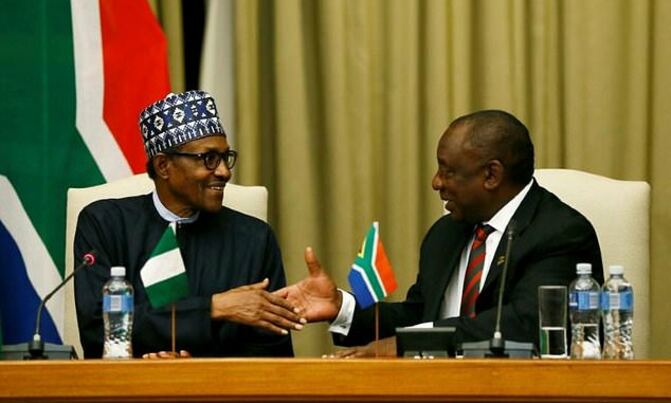 Nigeria, S.Africa pledge 'early warning systems' to stop xenophobic attacks Nigeria, S.Africa pledge 'early warning systems' to stop xenophobic attacks