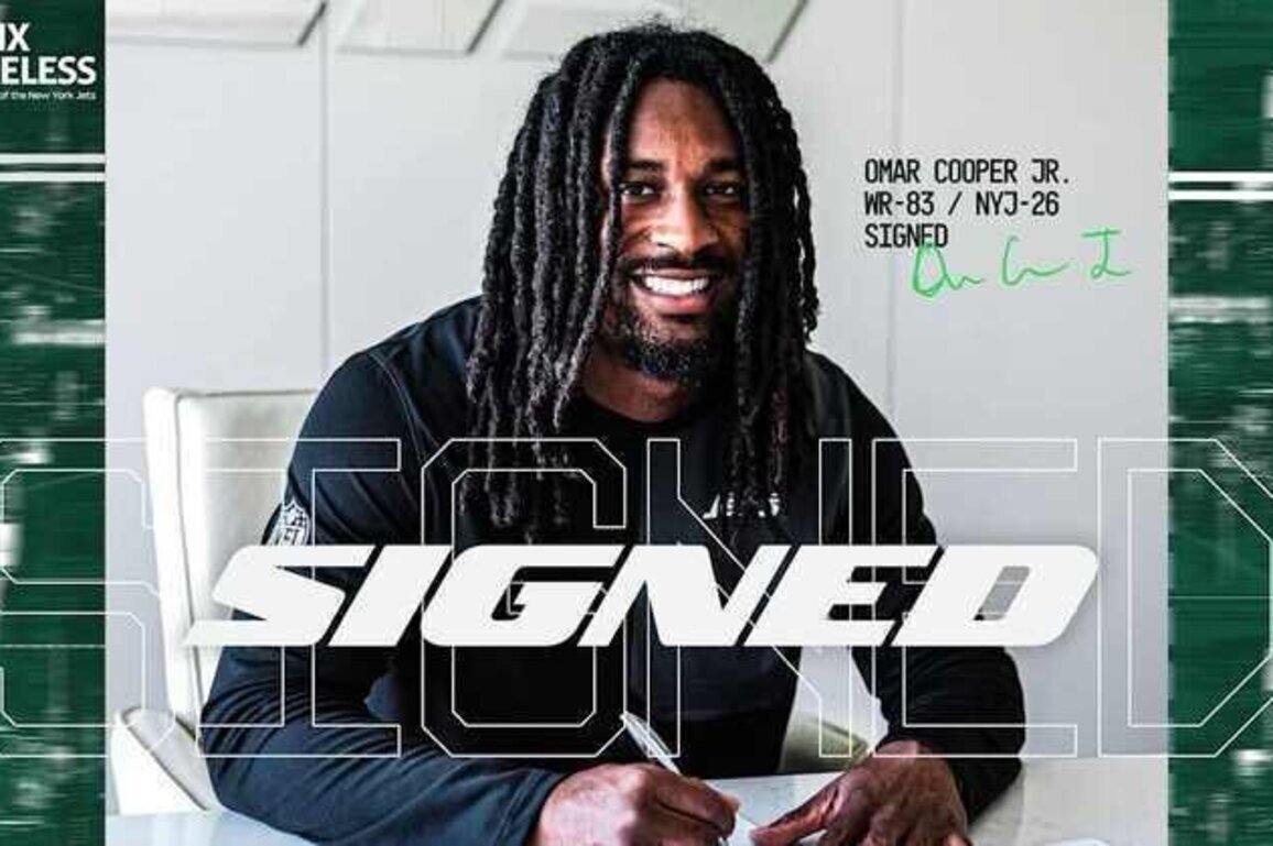 Jets Sign Their Third Selection of Round 1, WR Omar Cooper Jr.