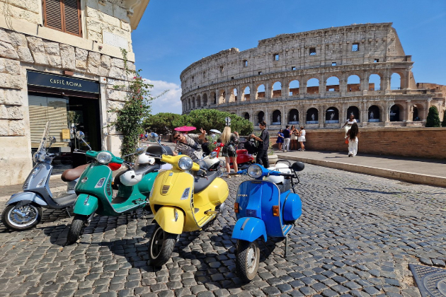 Vespa maker Piaggio posts record margin despite 'anomalous' economy