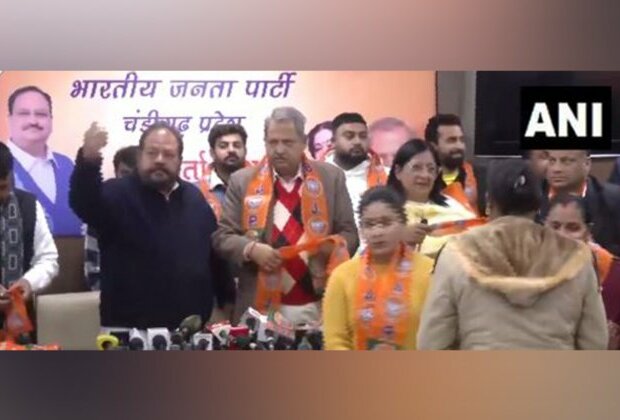 AAP, Congress workers join BJP in Chandigarh ahead of Lok Sabha polls