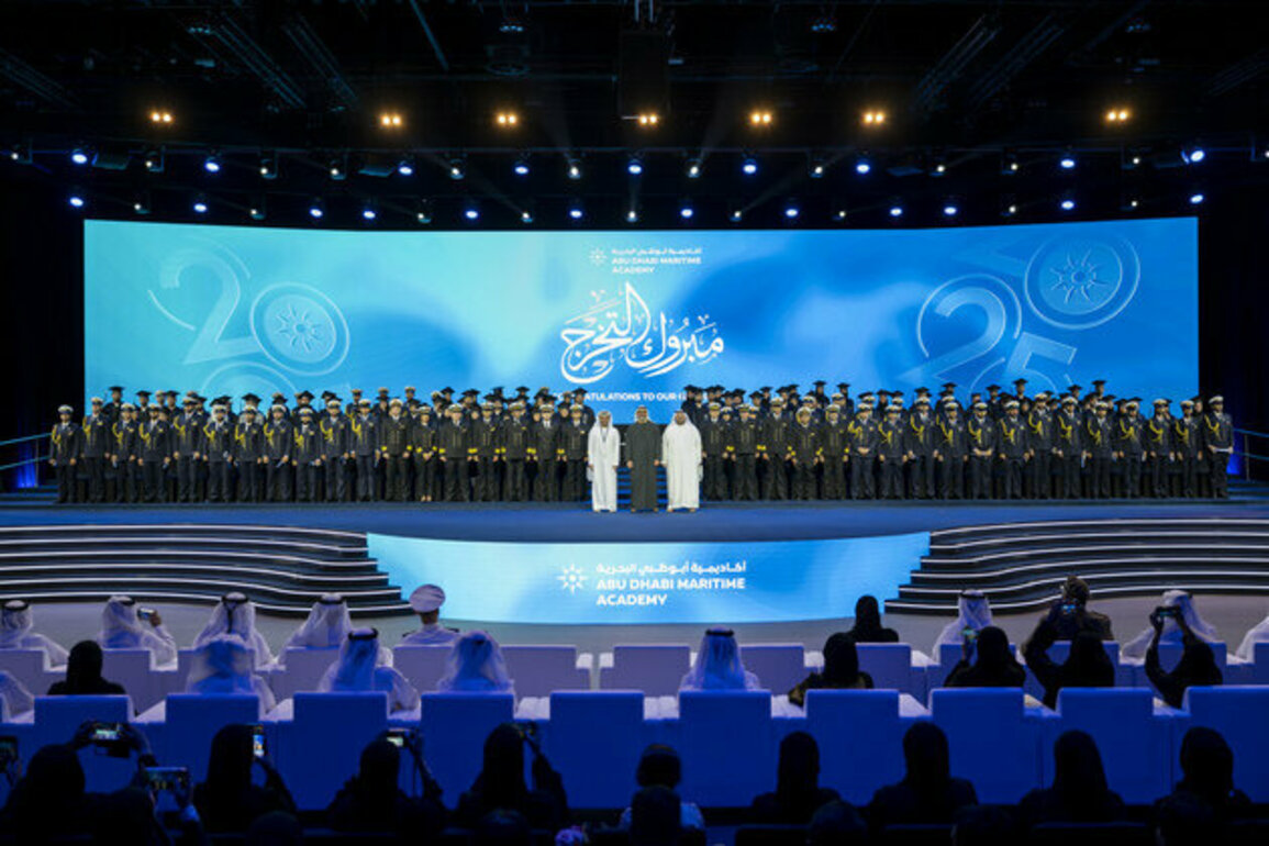 Khaled bin Mohamed bin Zayed attends graduation ceremony of Abu Dhabi Maritime Academy's inaugural cohort