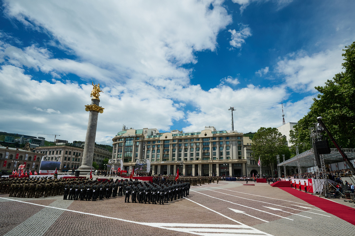 GEORGIA-TBILISI-INDEPENDENCE DAY-CELEBRATIONS