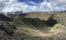 The Andes Mountains near Riqueza forming a high plateau