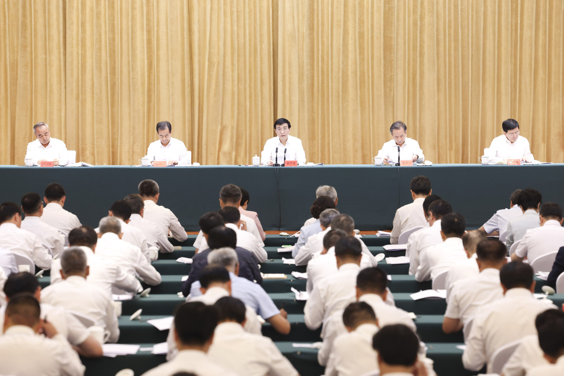 CHINA-XINJIANG-HOTAN-WANG HUNING-PAIRING ASSISTANCE-WORK CONFERENCE (CN)