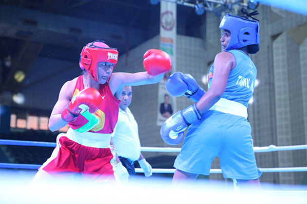 Pugilists Lovlina Borgohain, Nikhat Zareen storm into finals at Elite Women's Boxing Tournament