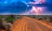  Outback storms and record rainfall are hindering coal and mineral production and distribution with rocky and sticky material flowing through production and transport systems.
