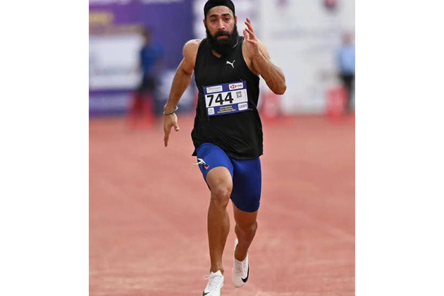 Punjab CM Mann congratulates sprinter Gurindervir Singh for historic win at Federation Cup in Ranchi