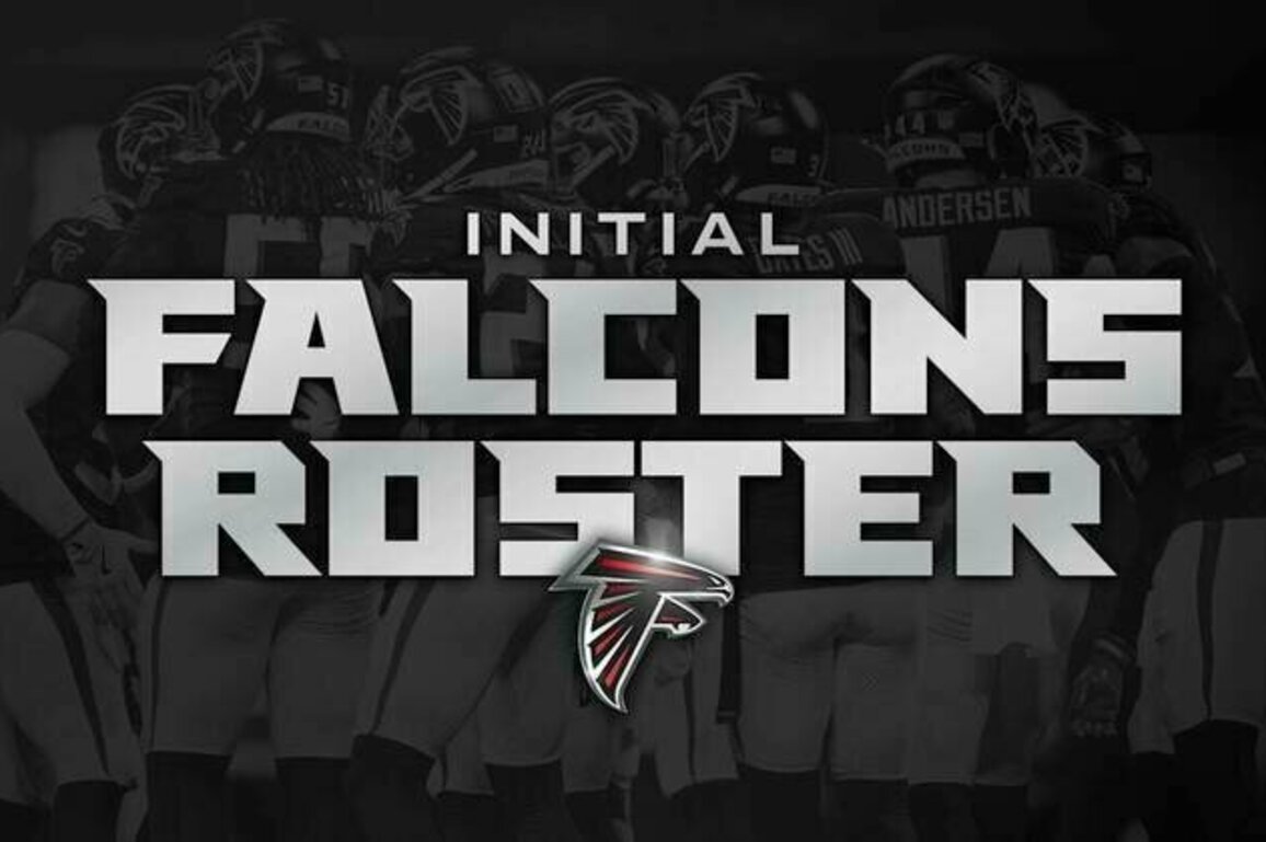 Falcons announce initial 2025 roster
