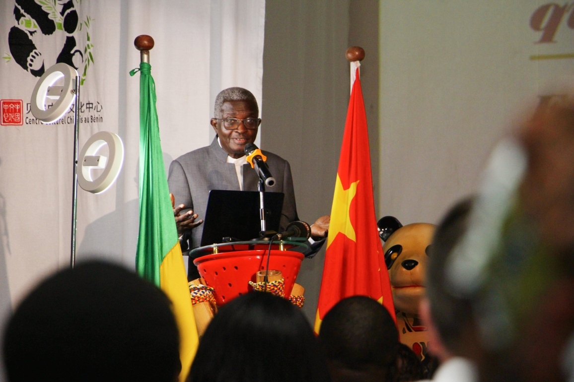 BENIN-COTONOU-FORMER BENINESE AMBASSADOR TO CHINA-SPEECH