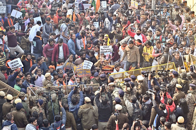Protests in various Indian cities over mob lynching of Dipu Chandra Das in Bangladesh