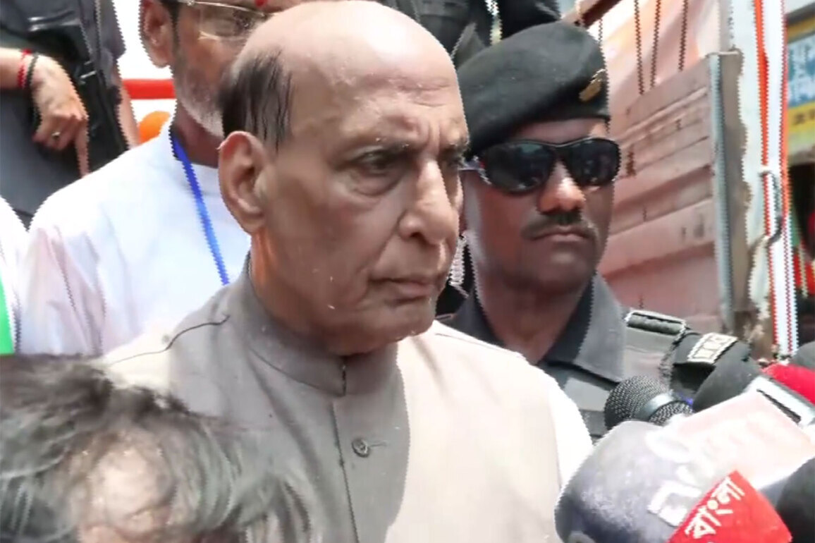 '15 years not a short time': Rajnath Singh slams TMC over development, says Bengal's growth has declined