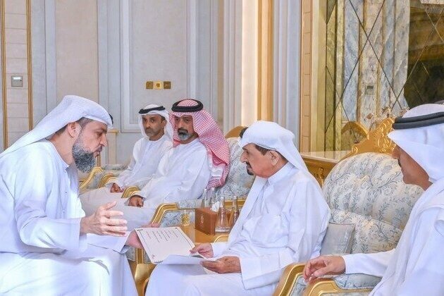 Humaid bin Rashid reviews International Charity Organisation projects in Syria