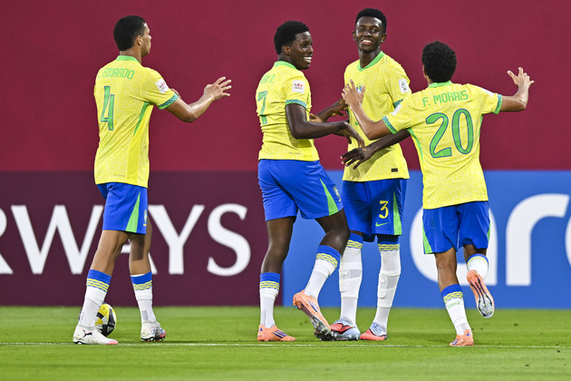 (SP)QATAR-DOHA-FOOTBALL-FIFA-U17 WORLD CUP 2025-BRAZIL V HONDURAS